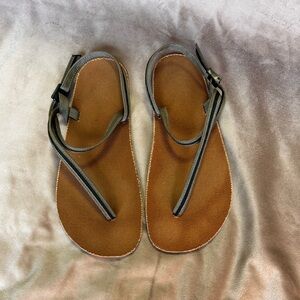 Grounding Barefoot Green Sandals- Earth Runner’s US men’s 15